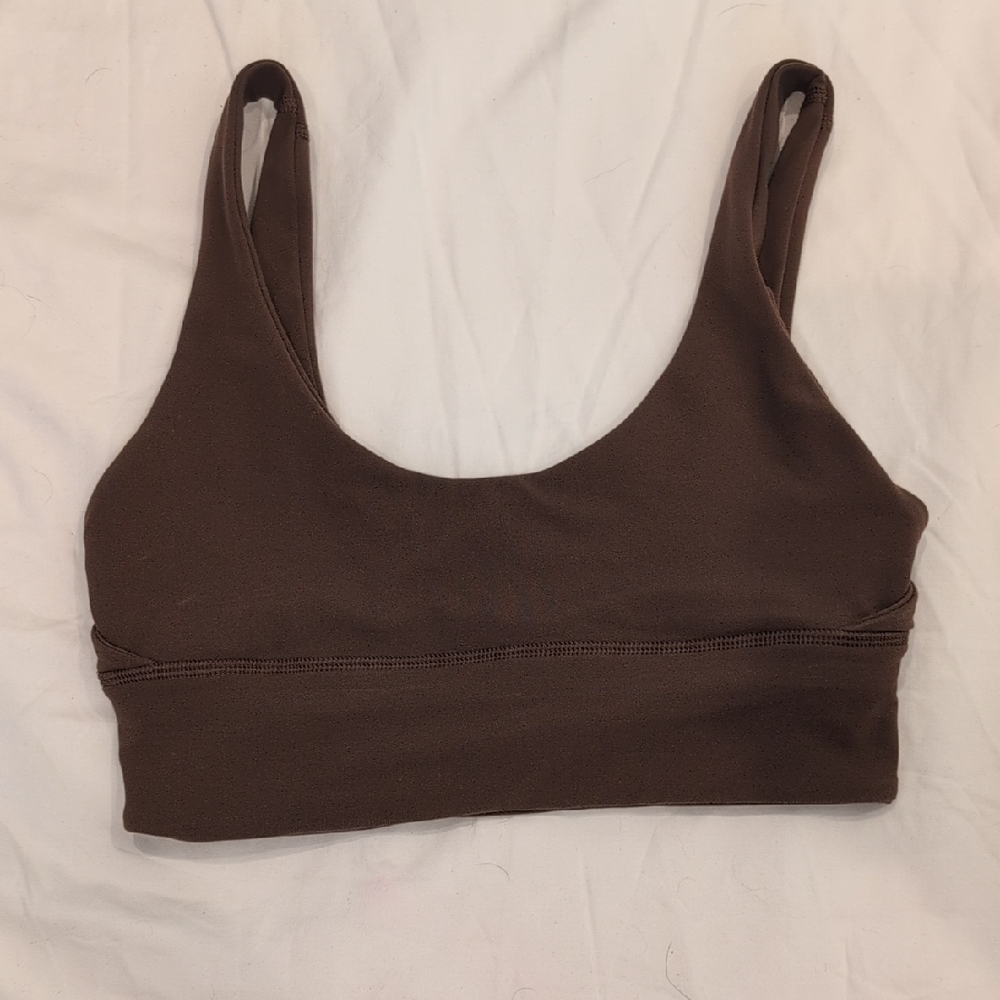 lululemon athletica Brown Sports Bra